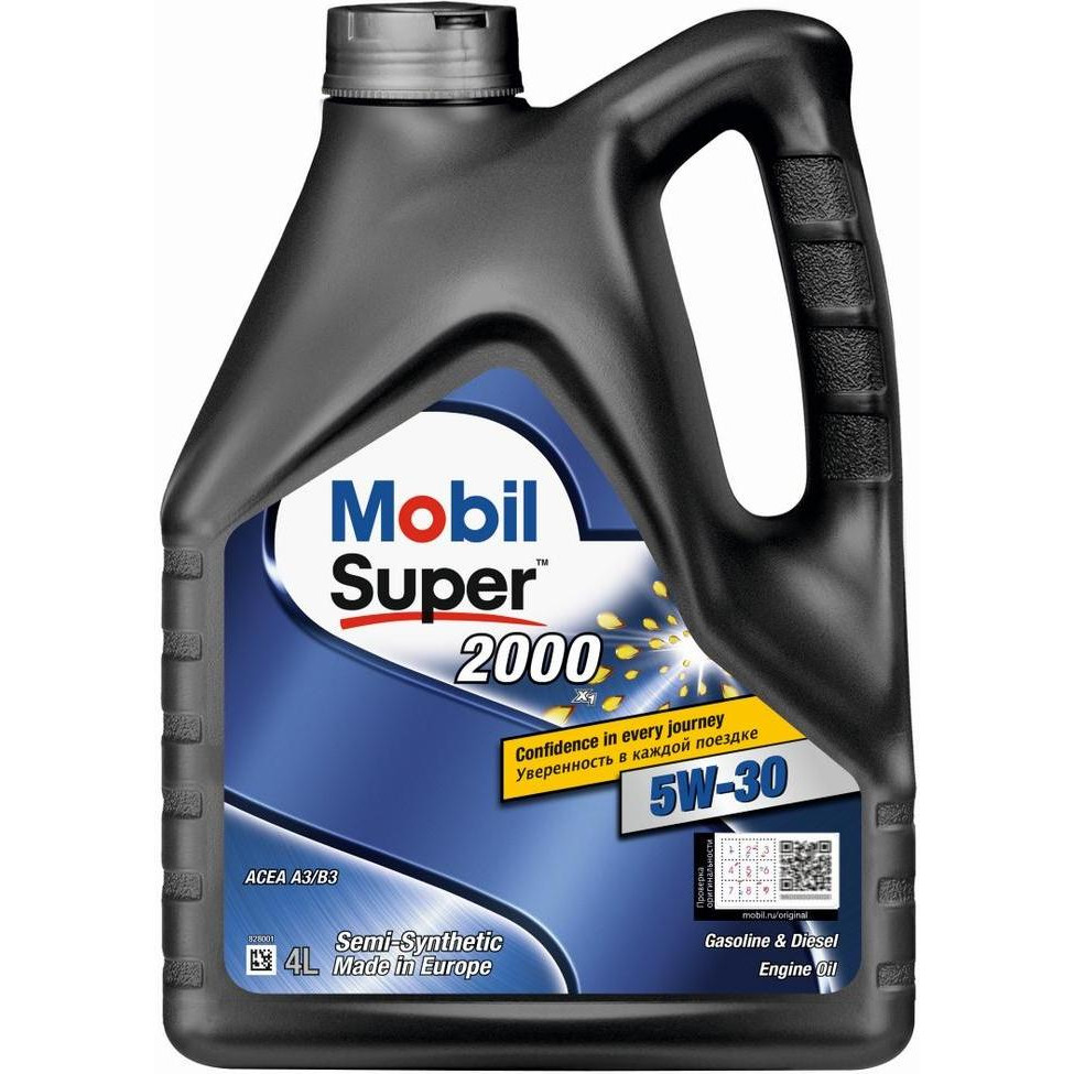 Mobil Super 2000 X1 5W-30 4л - зображення 1