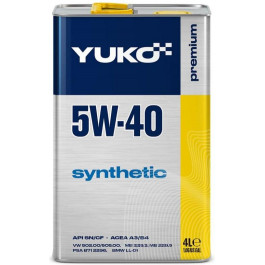   Yuko SYNTHETIC 5W-40 4л