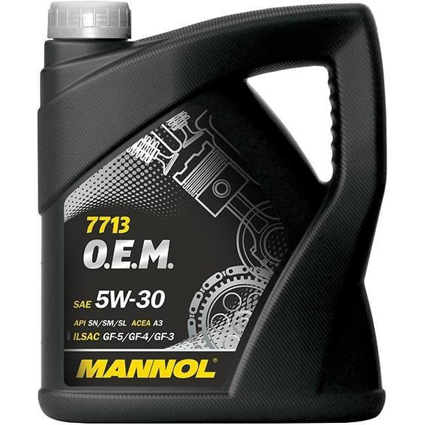 Mannol 7713 O.E.M. 5W-30 4л - зображення 1