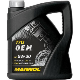   Mannol 7713 O.E.M. 5W-30 4л