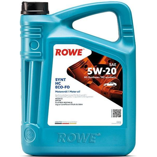 ROWE HighTec Synt HC ECO-FO 5W-20 5л - зображення 1