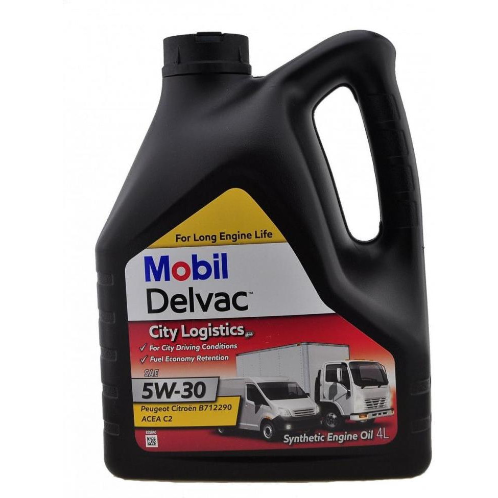 Mobil DELVAC CITY LOGISTICS 5W-30 4л - зображення 1