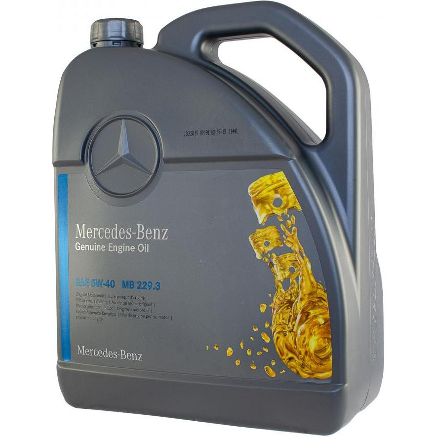 Mercedes-Benz Engine Oil 5W-40 (229.3) 5л - зображення 1