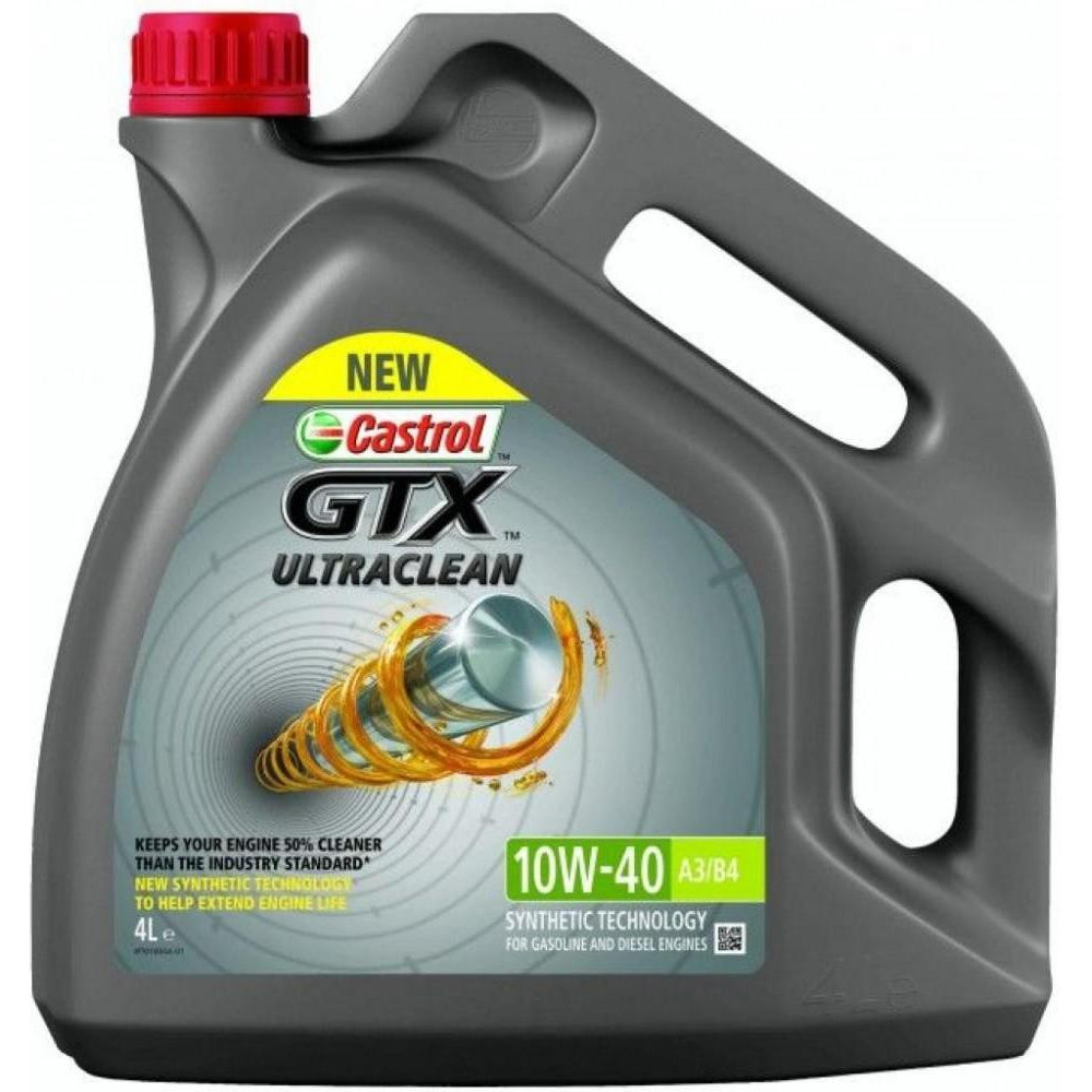 Castrol GTX 10W-40 4л - зображення 1