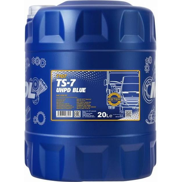 Mannol TS-7 BLUE UHPD 10W-40 20л - зображення 1