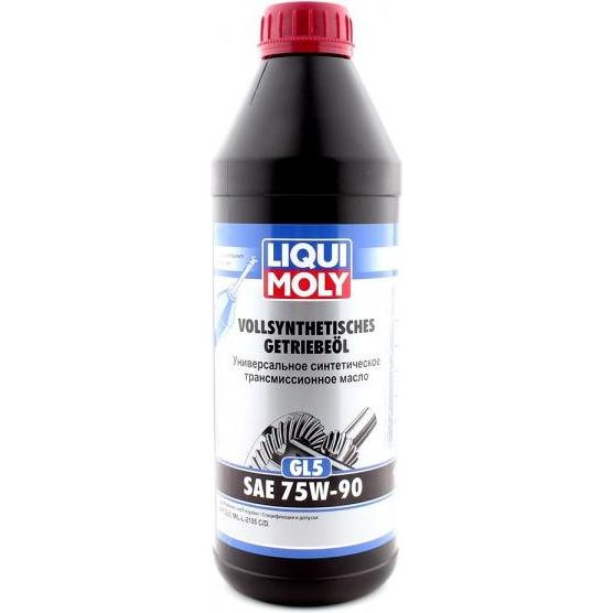 Liqui Moly Vollsynthetisches Hypoid Getriebeoil 75W-90 GL5 1л - зображення 1