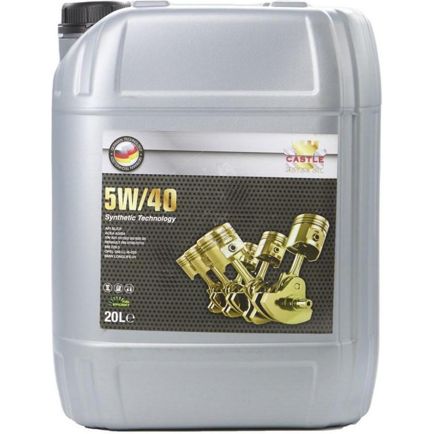  CASTLE MOTOR OILS 5W-40 20л - зображення 1