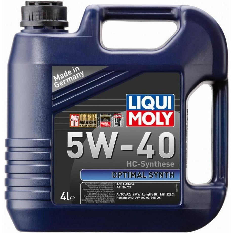 Liqui Moly Optimal Synth 5W-40 4л - зображення 1