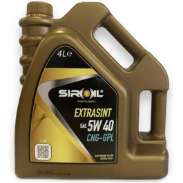    SIROIL EXTRASINT 5W-40 CNG GPL 4л