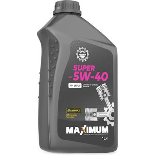  MAXIMUM Super 5W-40 SN/CF 1л - зображення 1