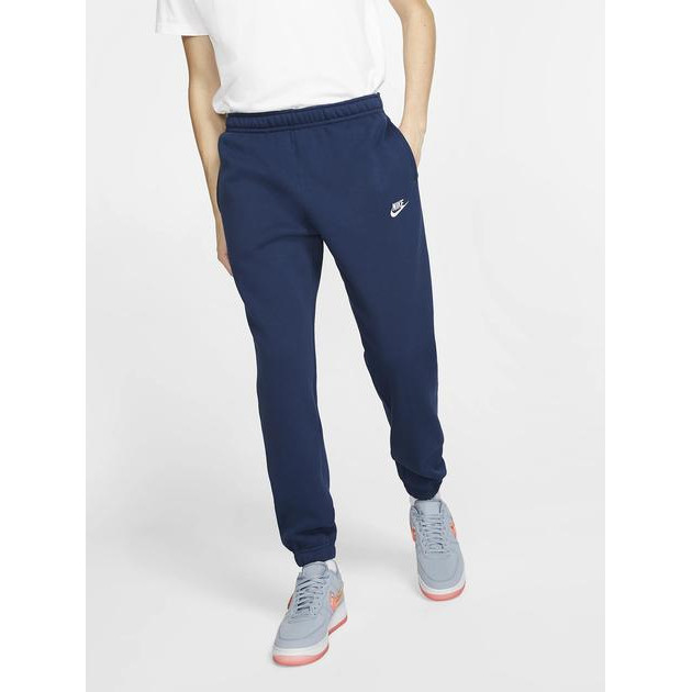 Nike Спортивні штани  M Nsw Club Pant Cf Bb BV2737-410 S Midnight Navy/White (193147714548) - зображення 1