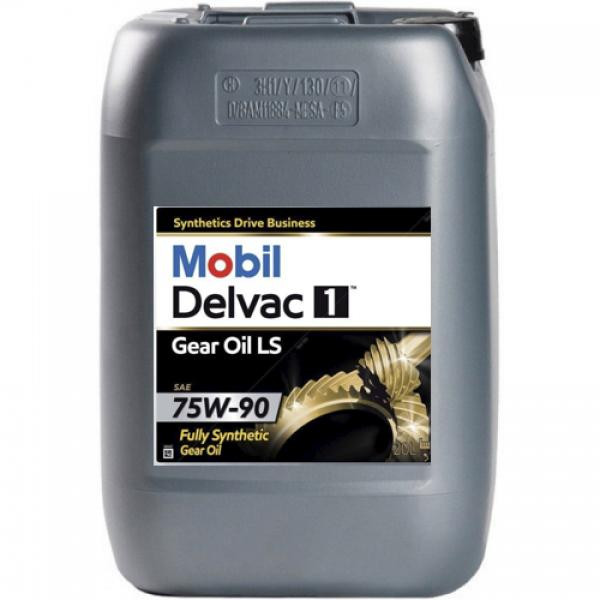 Mobil Delvac Gear Oil LS 75W-90 20л - зображення 1