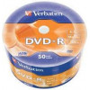 Verbatim DVD-R Matt Silver 50 Pack Wrap Spindle (43788) - зображення 1