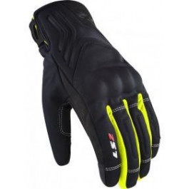   LS2 Мотоперчатки  JET 2 MAN GLOVES BLACK H-V YELLOW M