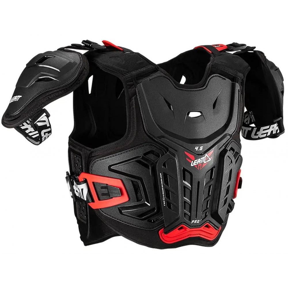 LEATT Детская защита тела  Chest protector 4.5 Pro Jr Black-Red YS/YM - зображення 1