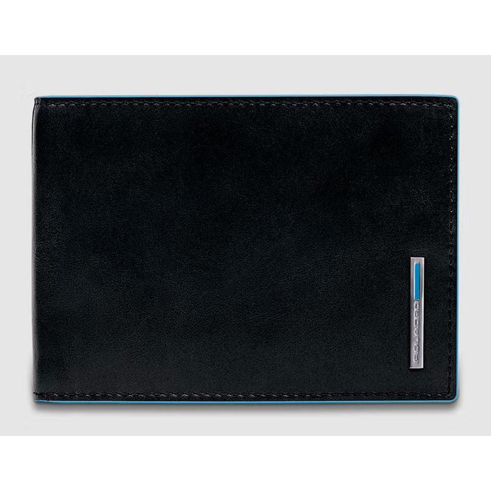 Piquadro Портмоне  Blue Square/Black PU1392B2R_N - зображення 1