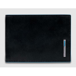   Piquadro Портмоне  Blue Square/Black PU1392B2R_N