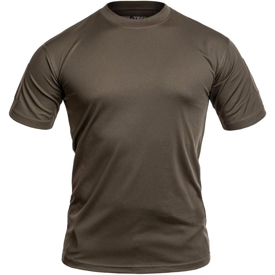 Mil-Tec Термоактивна футболка  Tactical Short Sleeve - Olive S - зображення 1