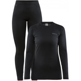   Craft Комплект термобілизни  Core Warm Baselayer Set Woman Black / розмір XS