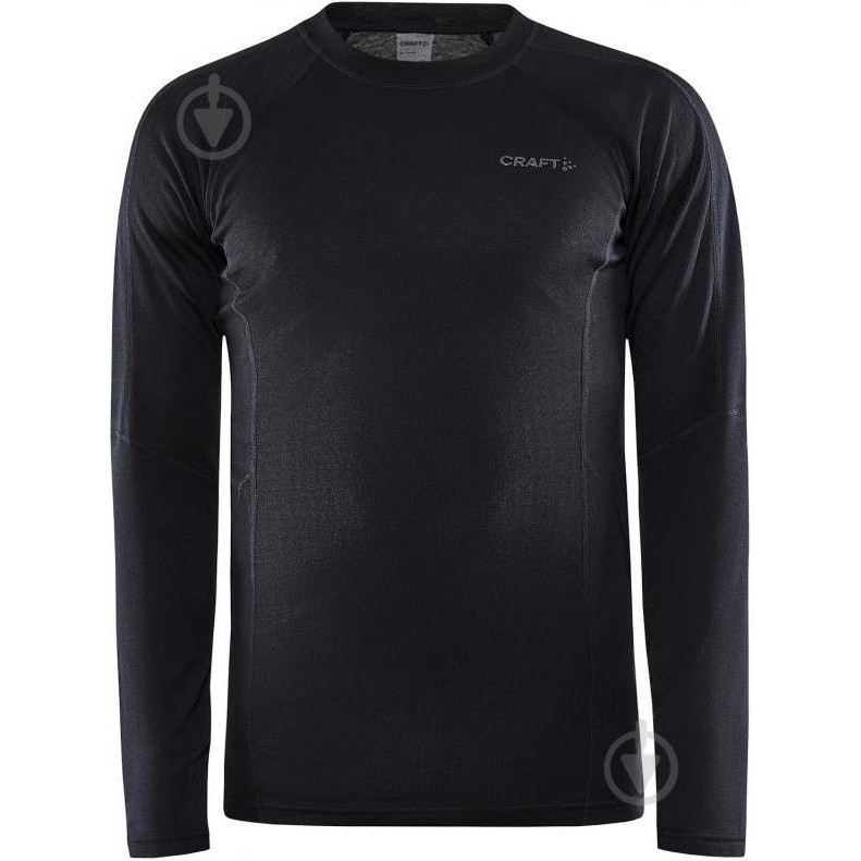 Craft Термокофта чоловіча CORE WARM BASELAYER LS TEE M XXL Чорний - зображення 1