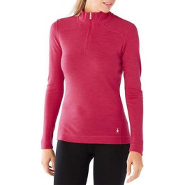   Smartwool Термофутболка жіноча  Women's NTS Mid 250 Zip T Potion Pink Heather (SW SS221.907), Розмір M