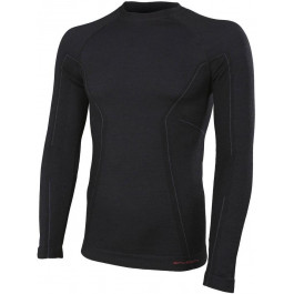   Brubeck Термобілизна чоловіча блуза  Active Wool Top M Black розмір XL