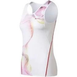   ODLO S12 140661 термомайка жін. Singlet crew neck CUBIC TREND 10138 white-barberry print M (7613273050332