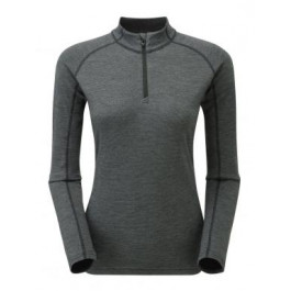   Montane Female Primino 220 Zip Neck L/S XL Black