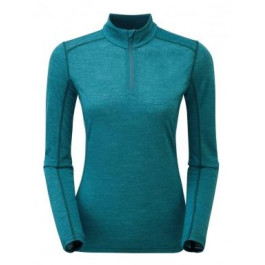   Montane Female Primino 140 Zip Neck XS Zanskar Blue