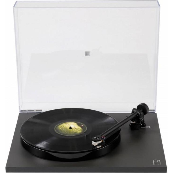 Rega Planar 1 Plus Matt Black Carbon - зображення 1