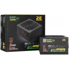   2E Gaming Power Supply SOLID 700W (2E-SP700BR-120)