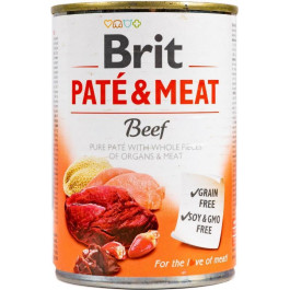   Brit Pate & Meat Beef 400 г (8595602530274)