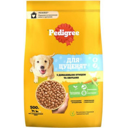   Pedigree для цуценят з птицею та овочами 0,5 кг (5998749144923)