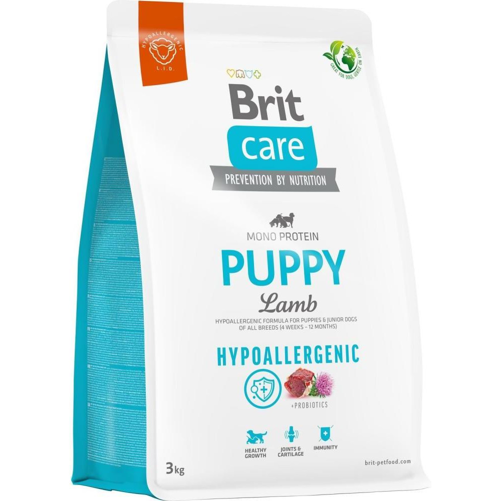 Brit Care Hypoallergenic Puppy Lamb 3 кг (172212) - зображення 1