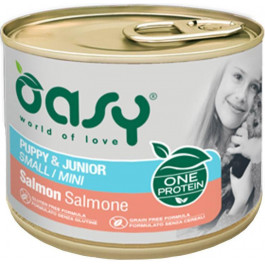   OASY One Protein Formul Puppy & Junior Small/Mini з лососем 200 г (8053017344461)