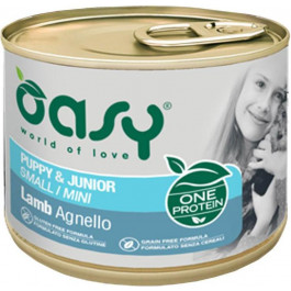   OASY One Protein Formul Puppy & Junior Small/Mini з ягням 200 г (8053017344447)