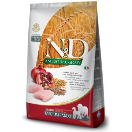   Farmina N&D Ancestral Grain Senior Medium Chicken and Pomegranate 2,5 кг 156387