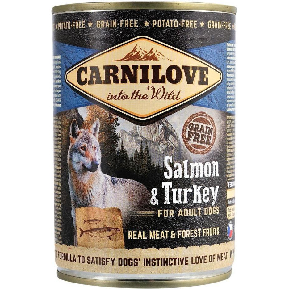 Carnilove Salmon & Turkey Adult Dogs 400 г (100132/529278) - зображення 1