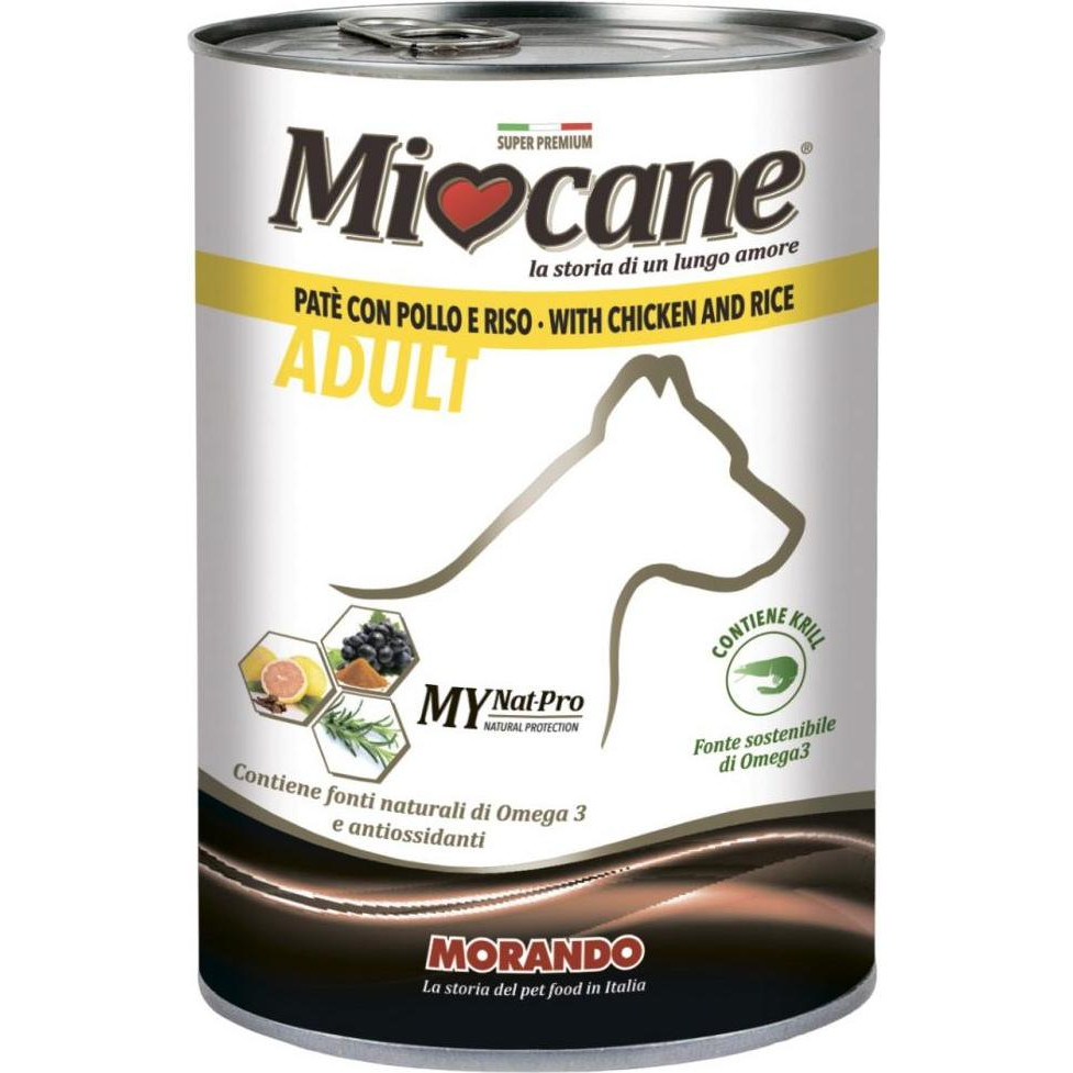 Morando Miocane Adult Chicken & Rice 400 г (8007520083331) - зображення 1