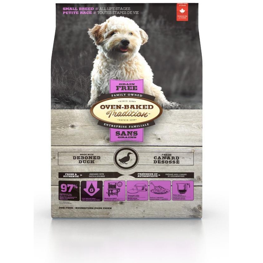 Oven-Baked Tradition Grain Free Small Breed Duck 4.54 кг (9610-10-PB) - зображення 1