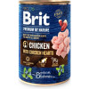 Brit Premium Chicken with Chicken Hearts 400 г (100405/8522) - зображення 1