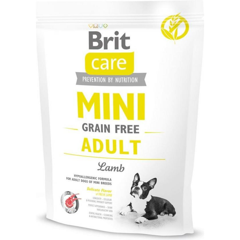 Brit Care Grain-free Mini Adult Lamb 0,4 кг 170771/0114 - зображення 1