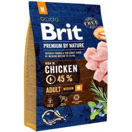   Brit Premium Adult M 3 кг 170816/6352