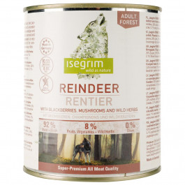   Isegrim Adult Forest Reindeer pure with Blackberries, Champignons & Herbs 800 г (95717)