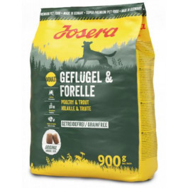   Josera Geflugel & Forelle 0,9 кг (4032254748090)