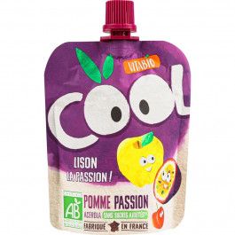   Vitabio Пюре Cool Fruits з яблуком-маракуєю, 90 г