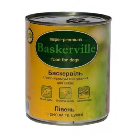   Baskerville Петух с рисом и цукини 400 г 21524