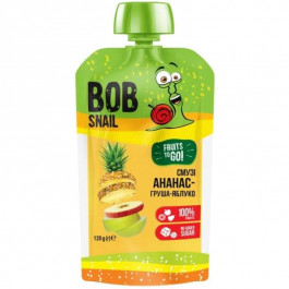   Bob Snail Пюре Смузі Ананас-Груша, 120 г