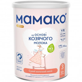   МАМАКО Сухая смесь на козьем молоке 3 Premium 400 г