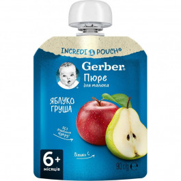   Gerber Пюре Яблоко и груша 90 г